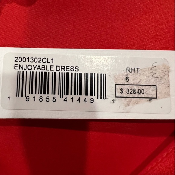 Gorgeous Trina Turk read dress size 6. New with Tag - Picture 8 of 9